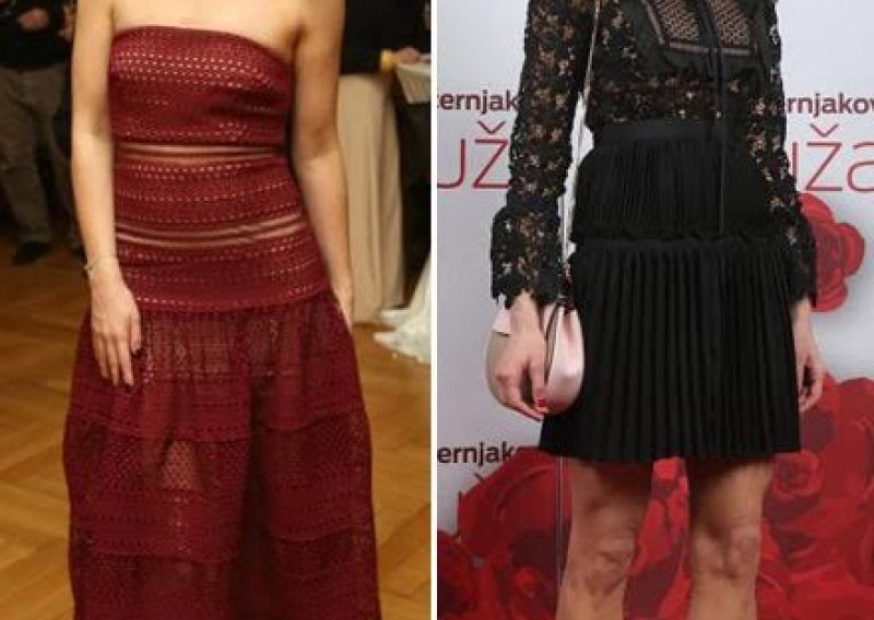Lana Banely i Nevena Rendeli odabrale haljine s istim potpisom