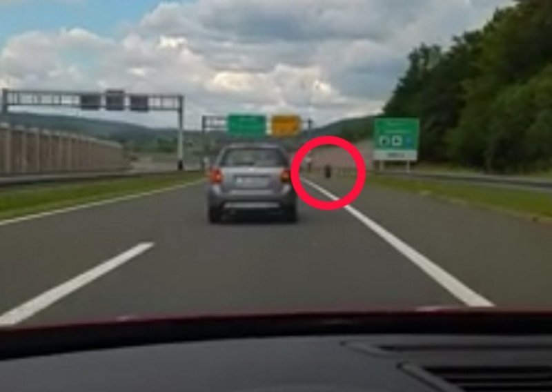 Zastrašujuća snimka s autoceste Zagreb - Varaždin!