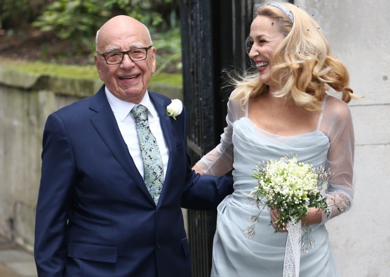 Rupert Murdoch i Jerry Hall ponovili ceremoniju vjenčanja