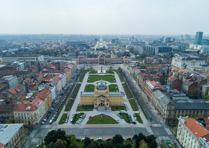 [VIDEO/FOTO] Pogledajte impresivne snimke Zagreba, grada duhova u vrijeme najstrože karantene