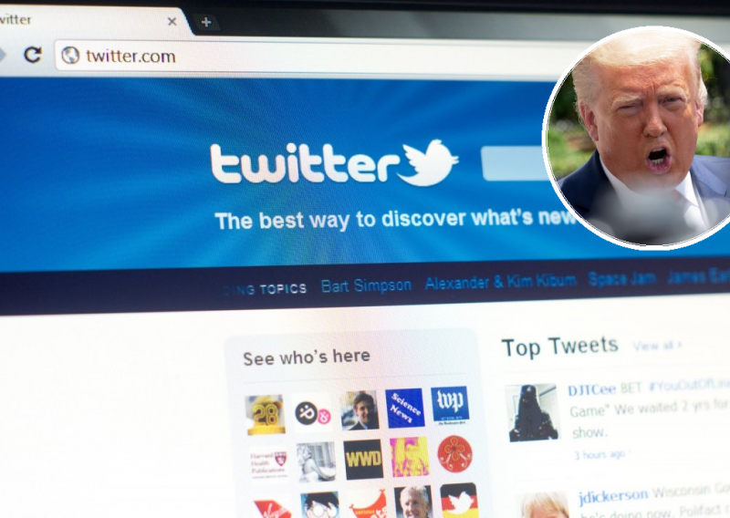 Twitter ponovno upozorio na neprimjeren Trumpov tvit