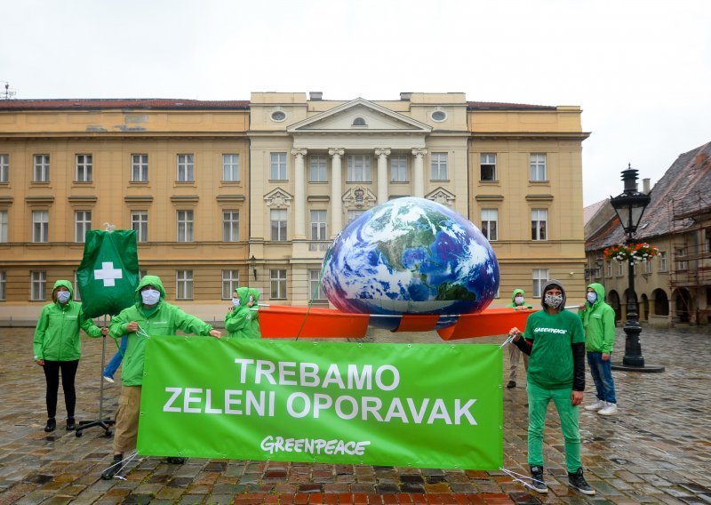 Aktivisti Greenpeacea uoči izbora zatražili 'zeleni oporavak'