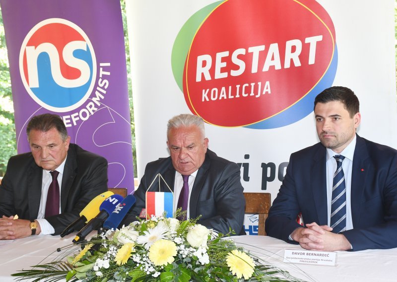 Bernardić i Čačić najavili približavanje Restart koalicije i Reformista; na listi u Sisačkoj županiji i gradonačelnik Petrinje