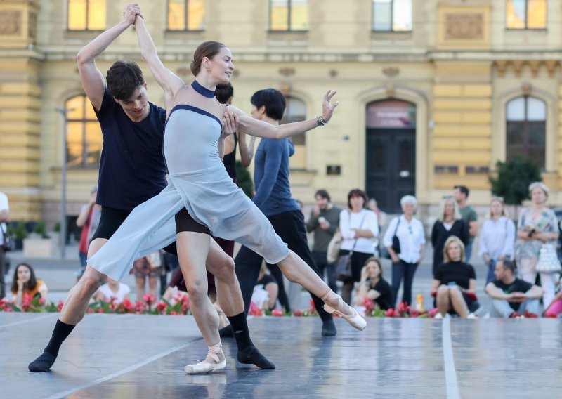 U romantičnom ozračju Zagrepčani uživali u baletu