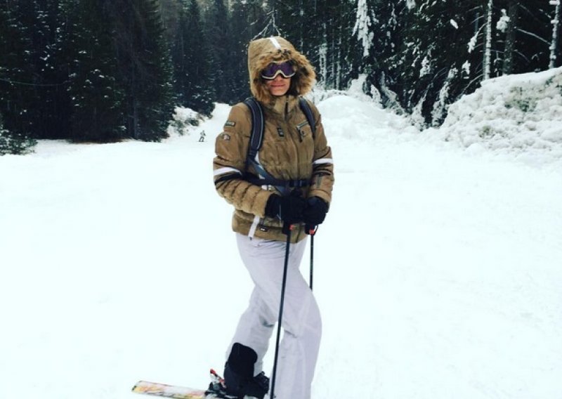 Nevena Rendeli uživa u skijanju s prijateljicama