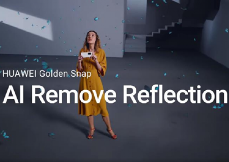 Funkcija AI Remove Reflection na HUAWEIJEVOJ seriji P40 pretvara vas u profesionalnog foto retušera u samo nekoliko sekundi