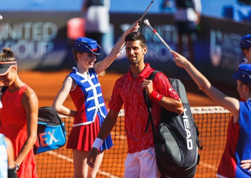 Novak Đoković prozvao LeBrona Jamesa, a onda pred gledateljima u Zadru na duhovit način odgovorio na pitanje o Ivi Karloviću