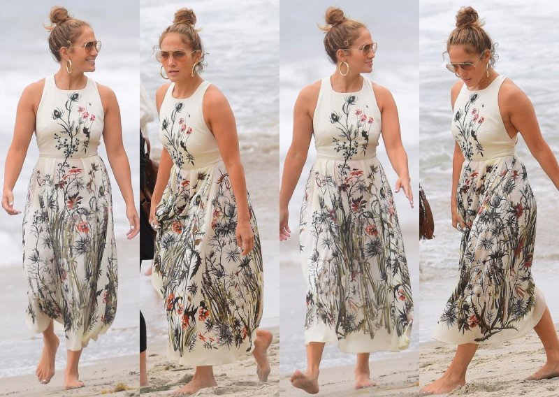 Jennifer Lopez odbacila tajice i zablistala u haljini koja slavi žensku figuru