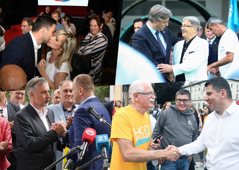 [FOTO] Jedno pričaju, a drugo rade; Političari se rukuju, grle i ljube kao da korone nikad nije ni bilo