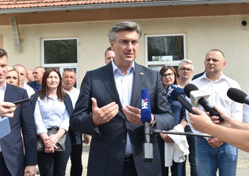 Plenković: Sjever Hrvatske Vladi je iznimno važan, već je uloženo osam milijardi kuna
