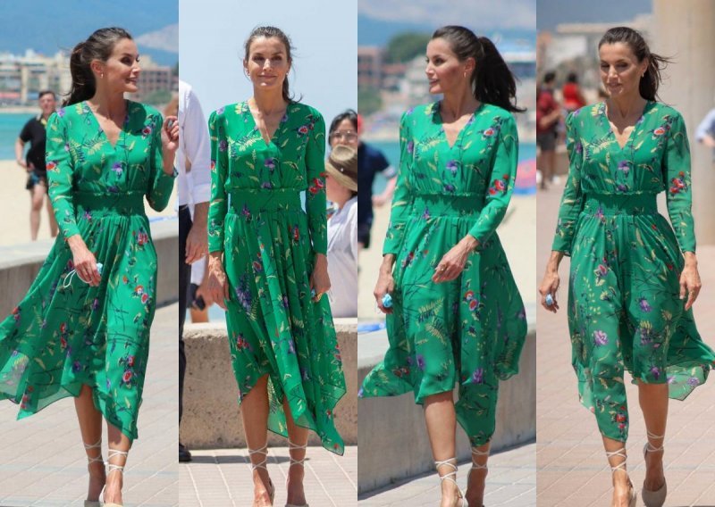 Lijepa kraljica prošetala uz more u cipelama koje Kate Middleton izbjegava u širokom luku