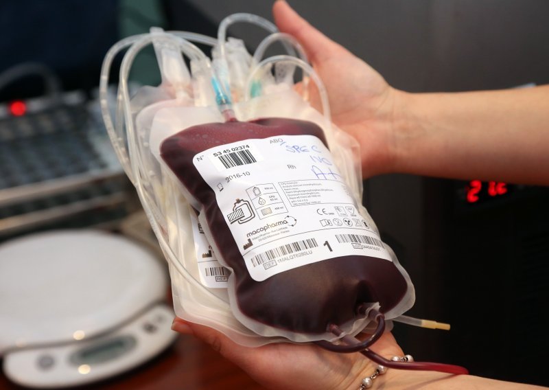 Odaslan apel: Zalihe pojedinih krvnih grupa u crvenom, odazovite se dobrovoljnom davanju krvi