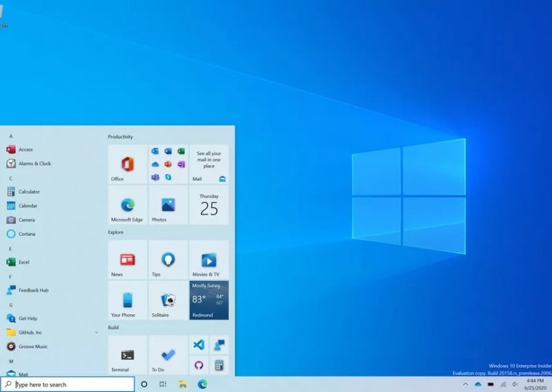 Koristite Windows 10? Izbornik Start dobit će novi izgled