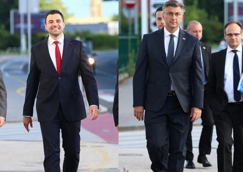 Bernardić i Plenković stigli na sučeljavanje, evo što su poručili uoči debate