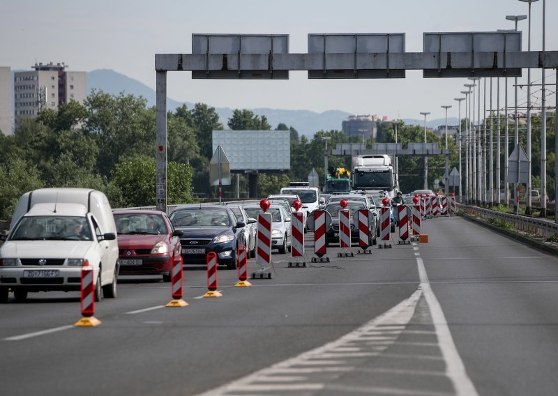 [FOTO/VIDEO] Počela sanacija Mosta mladosti u Zagrebu, a ujedno nastale prometne gužve; doznajte kada će završiti