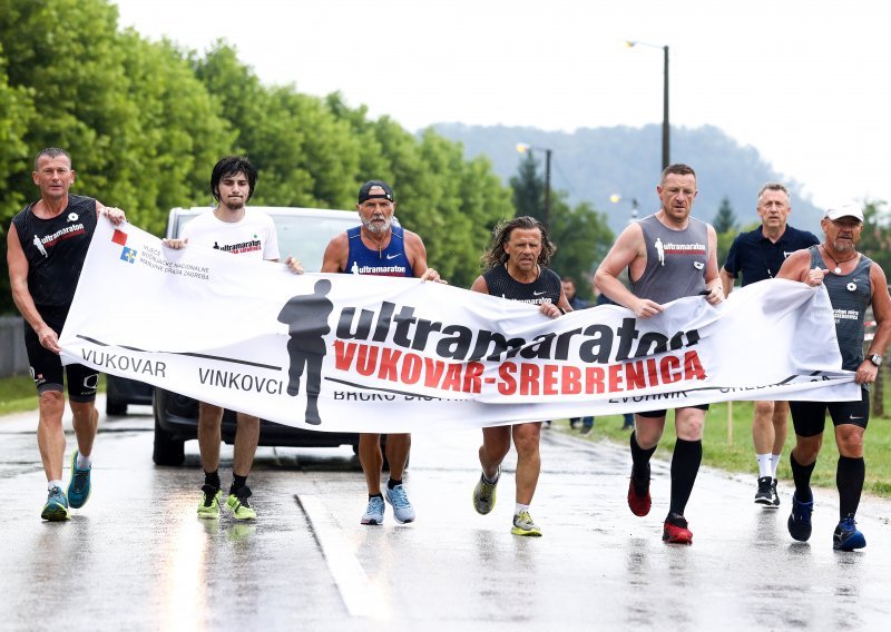 Krenuo ultramaraton Vukovar-Srebrenica; ove godine simbolično do Vinkovaca