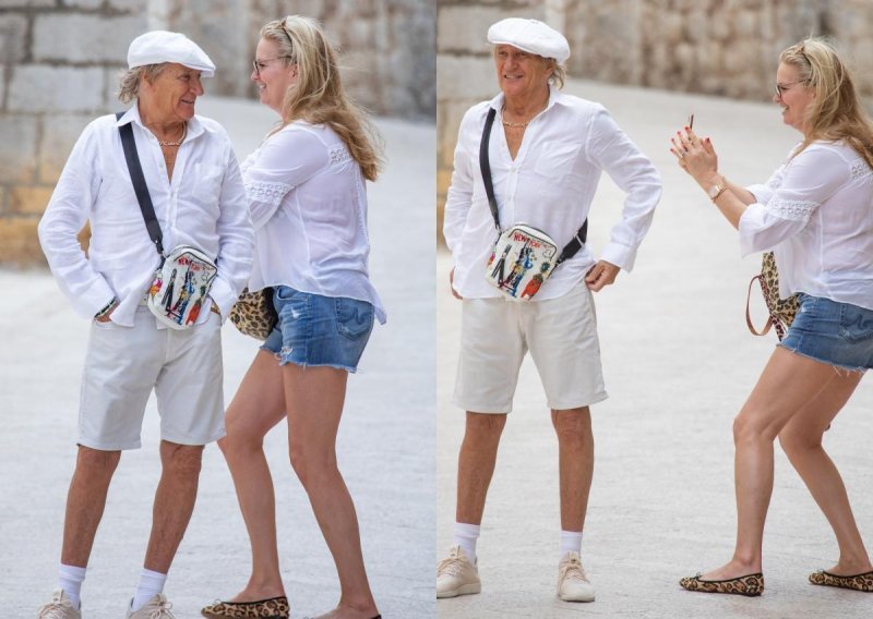 [FOTO/VIDEO] Jadranom plovi na mega jahti: Sir Rod Stewart ne krije oduševljenje Dubrovnikom