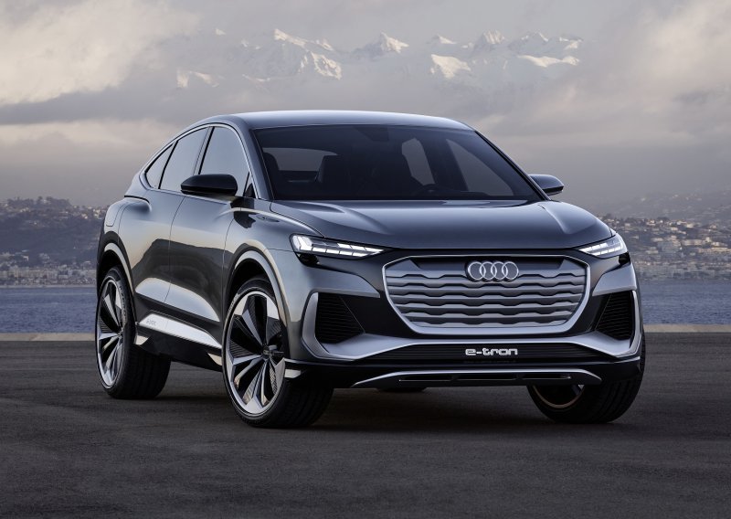 [FOTO/VIDEO] Audi predstavio Q4 Sportback e-tron concept; dinamična elegancija varijante Coupé