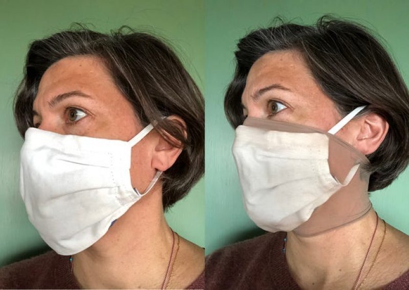 Nije šala nego znanstveno istraživanje: Stavljanje najlonke preko maske bolje zaustavlja kapljice koje prenose koronaviruse
