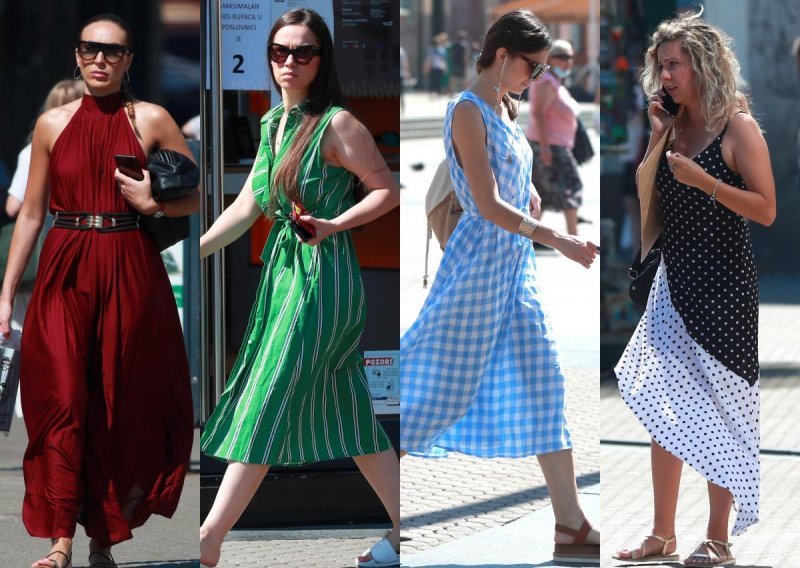 Modna raskoš na zagrebačkoj špici: Zgodne prolaznice privlačile pozornost u hit haljinama sezone