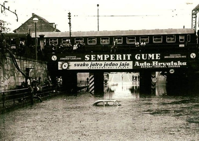 Pogledajte arhivske fotografije podvožnjaka u Miramarskoj; u bazen se pretvara već desetljećima, a nitko ne poduzima ništa