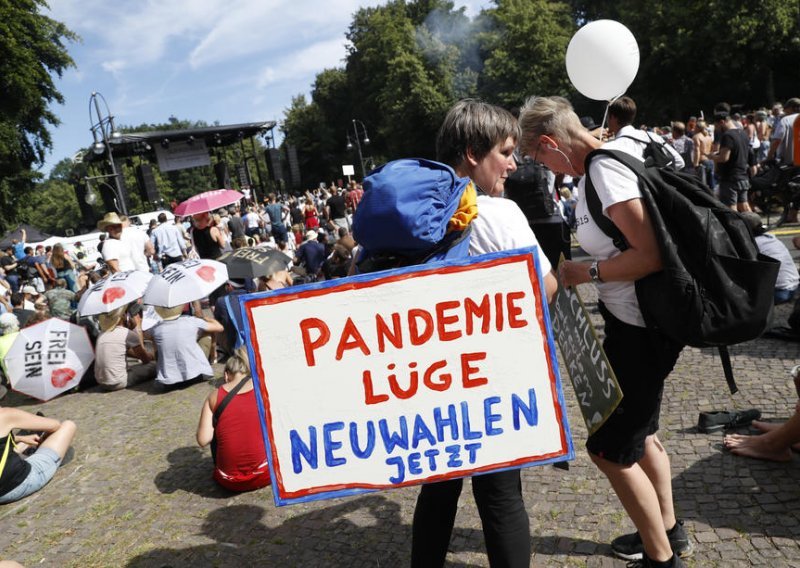 Berlin zabranio prosvjede protivnika mjera protiv pandemije