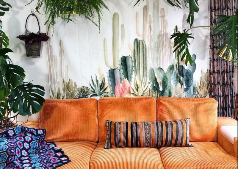 Na foteljama, sofama i jastucima: Ova efektna tkanina u duhu ludih 70-ih novi je hit u uređenju doma
