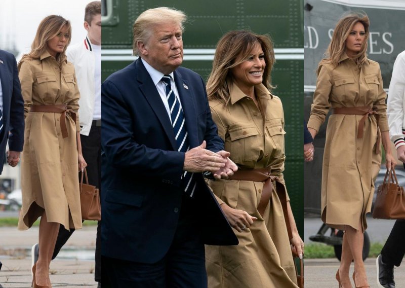 Melania Trump osvanula u haljini koju bi svaka žena trebala posjedovati, a u ruci je nosila najskuplju torbu na svijetu