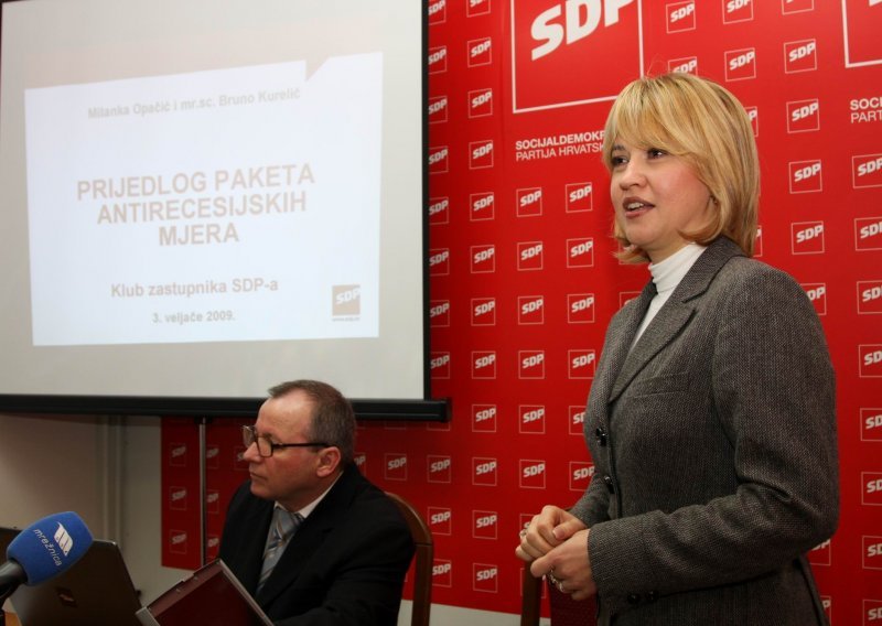 Opačić: SDP je za prijevremene izbore