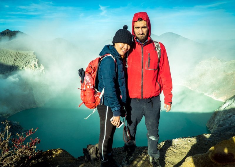 [FOTO/VIDEO] Uspon na ovaj ekstravagantni vulkan u Indoneziji pravi je adrenalinski vatromet: Plava Vatra i otrovno jezero oborili su me s nogu