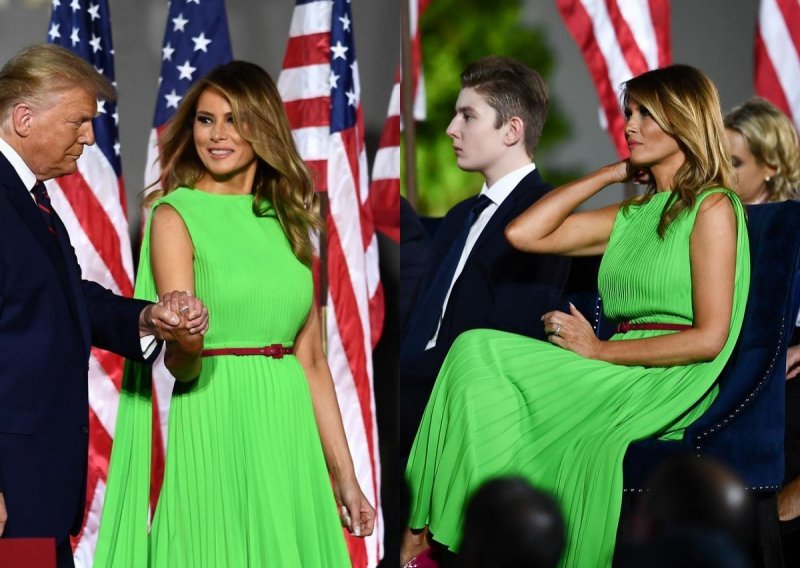 Sve zbog haljine od 35 tisuća kuna: Melania Trump ovim je izdanjem uspjela nadmašiti samu sebe