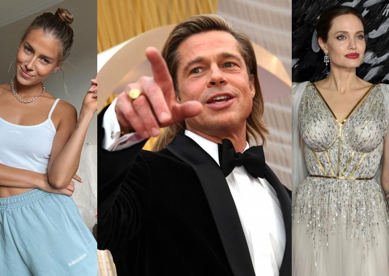 Brad Pitt svojoj djevojci nije zamjerio što se odlučila javno 'obračunati' s Angelinom Jolie, no javnost ju je 'uzela na zub'