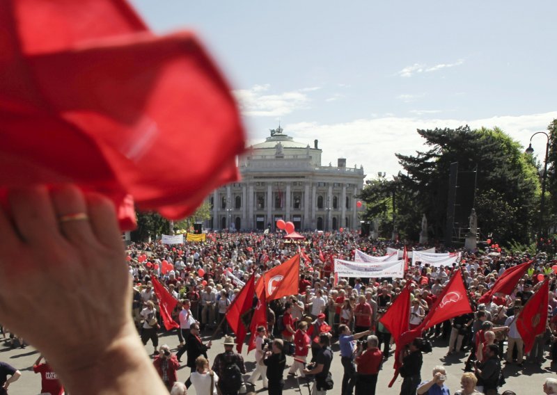 Prosvjedi u povodu 1. svibnja diljem svijeta