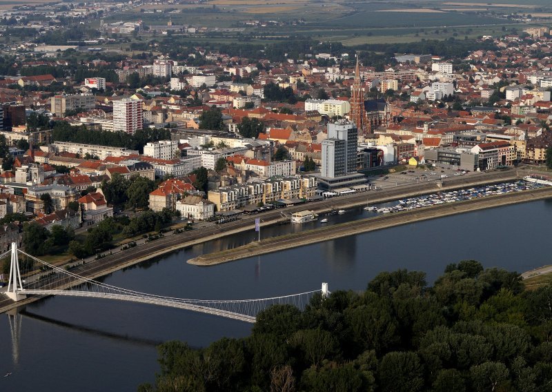 Kreće obnova simbola Osijeka; završit će za tri godine; a pješaci i biciklisti zasad neće moći preko njega