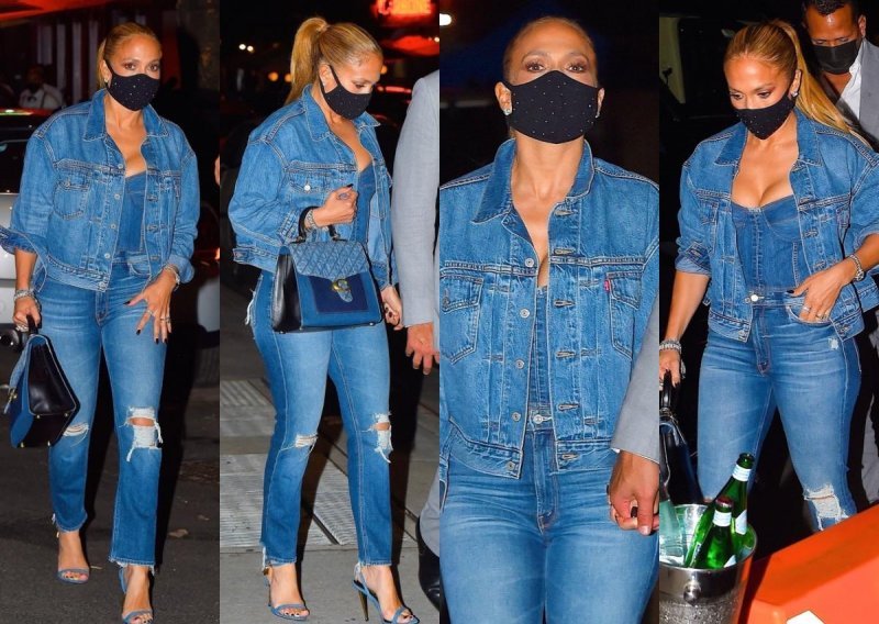 Jennifer Lopez uspjela nadmašiti samu sebe: U traperu od glave do pete - i to doslovno