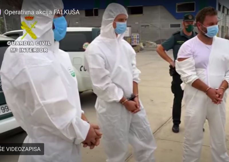 [VIDEO] Trojici Hrvata koji su za vikend pali s tonom kokaina određen pritvor