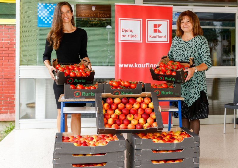 Kaufland ponovno donira voće i povrće za svježu školsku godinu