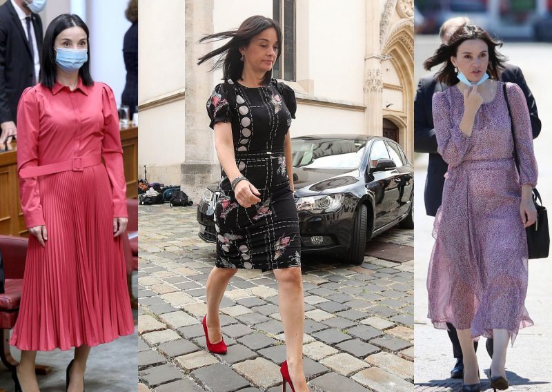 Iako sva odjeća ministrice Marije Vučković izgleda kao da je kupljena u istom dućanu, Selak Raspudić trebat će još dosta saborskih plaća da dostigne njezin stil