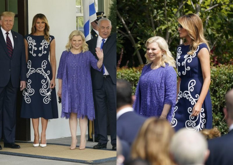 Modnu diplomaciju izbrusila je do savršenstva: Melania Trump u laskavoj haljini odala počast Izraelu