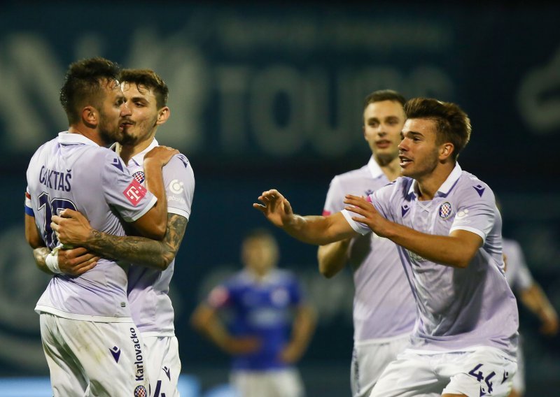 [VIDEO] Pogledajte gol Mije Caktaša koji je Hajduk odveo u 3. pretkolo Europske lige; Renova opasno prijetila, ali 'bijeli' su se uspjeli provući