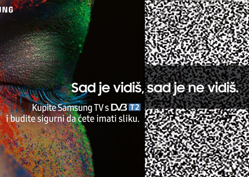 Spremno dočekajte novi DVB-T2 signal uz Samsung televizore