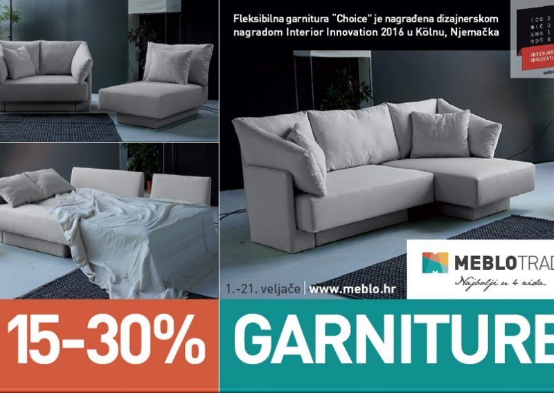 Meblo trade garniture na popustu 15 - 30% !