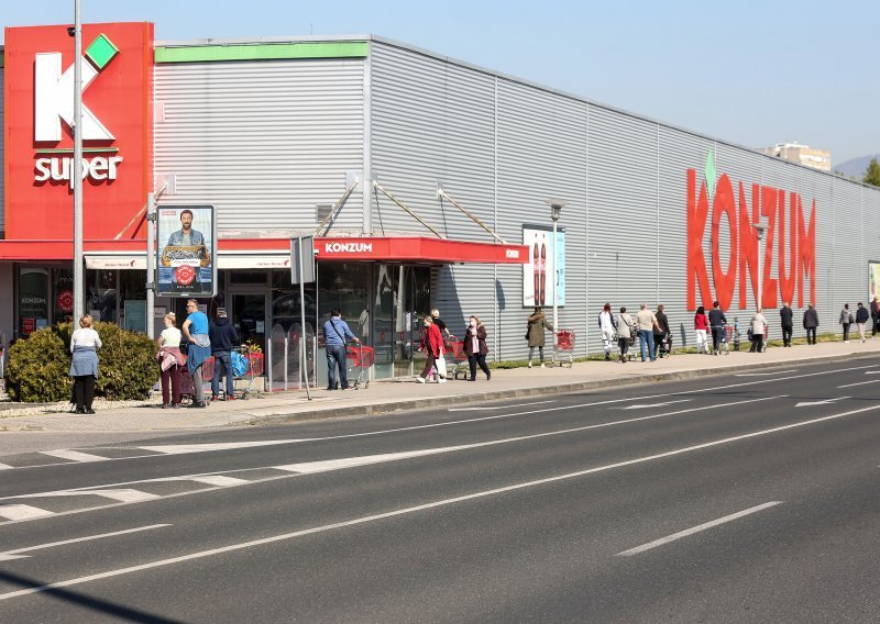 Konzum najveći pojedinačni trgovac u zemlji, no po prvi puta članice Schwarz grupe - Lidl i Kaufland zajedno ostvarile veći promet