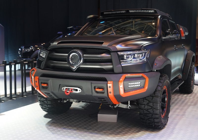 Great Wall Black Bullet Concept; ovaj ekstremni off-roader spreman je i za najteže terene