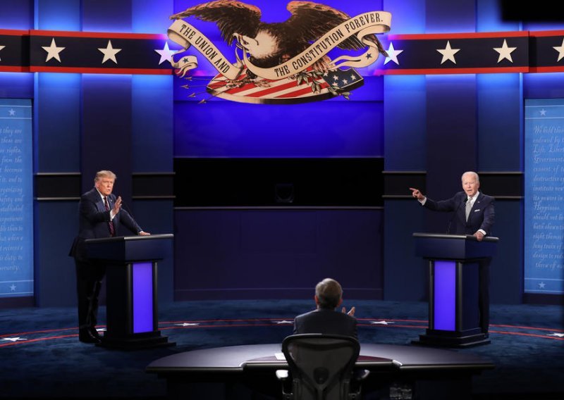 [VIDEO/FOTO] Tko je pobijedio - Trump ili Biden? Većinu gledatelja debata iznervirala