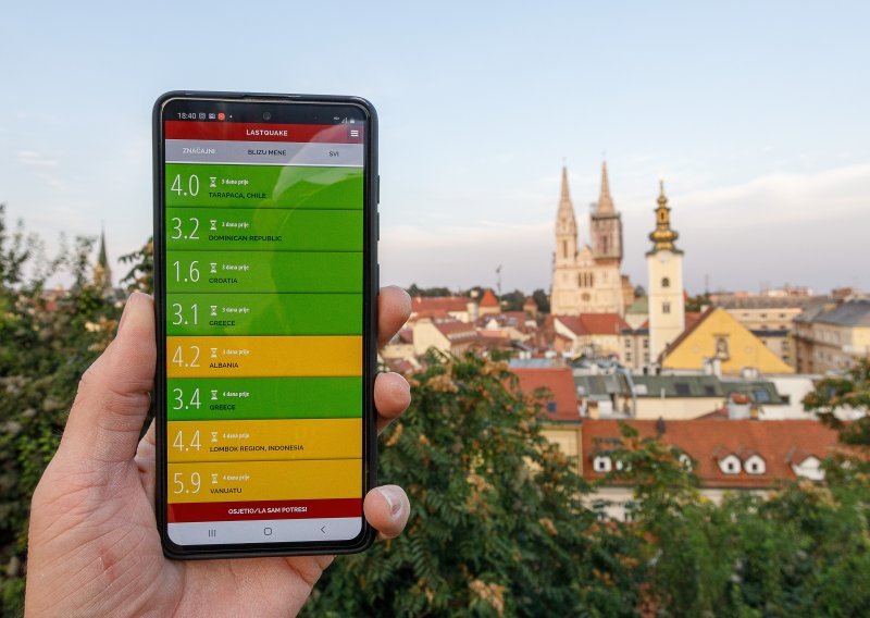 Potres od 2.3 po Richteru zatresao Zagreb