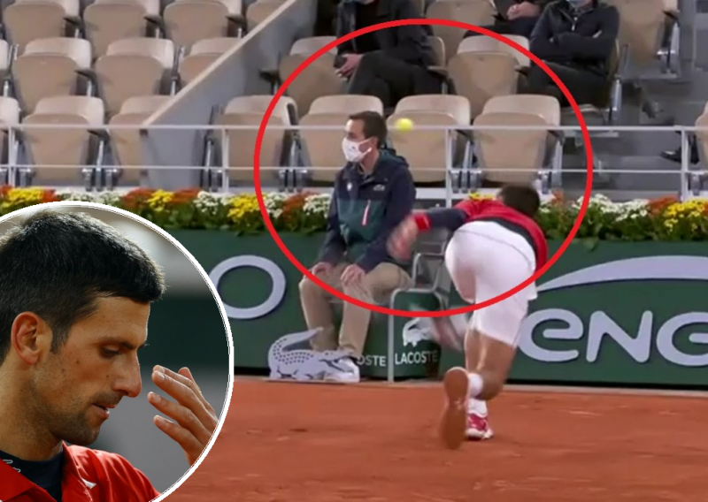 Novak Đoković na Roland Garrosu postao priča dana nakon što je lopticom pogodio suca; evo što je nakon bizarnog incidenta izjavio srpski tenisač