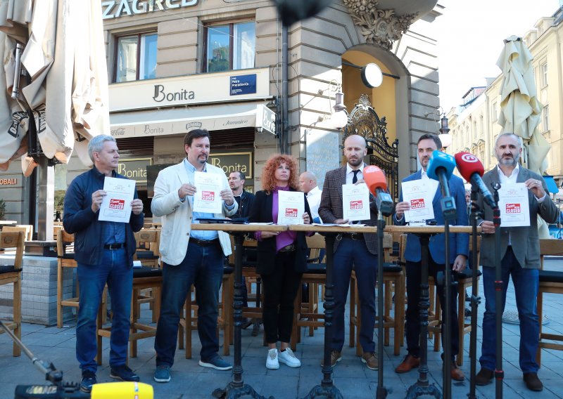 Ugostitelji u Zagrebu zatvorili lokale na sat vremena: 'Gospodo u Vladi, dovraga, smanjite te poreze, dajte nam da prodišemo'