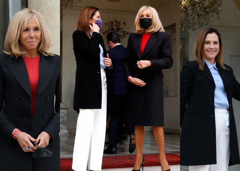 Modni dvoboj bez pobjednice: Prva dama Meksika zna kako modno parirati Brigitte Macron