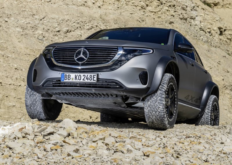 [FOTO/VIDEO] Mercedes-Benz EQC 4x4²; i električni terenci mogu na ekstremni off-road